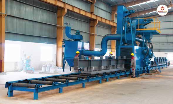 Shot blasting machine