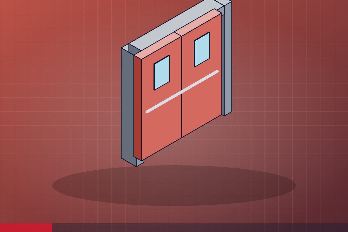 Fire-rated doors