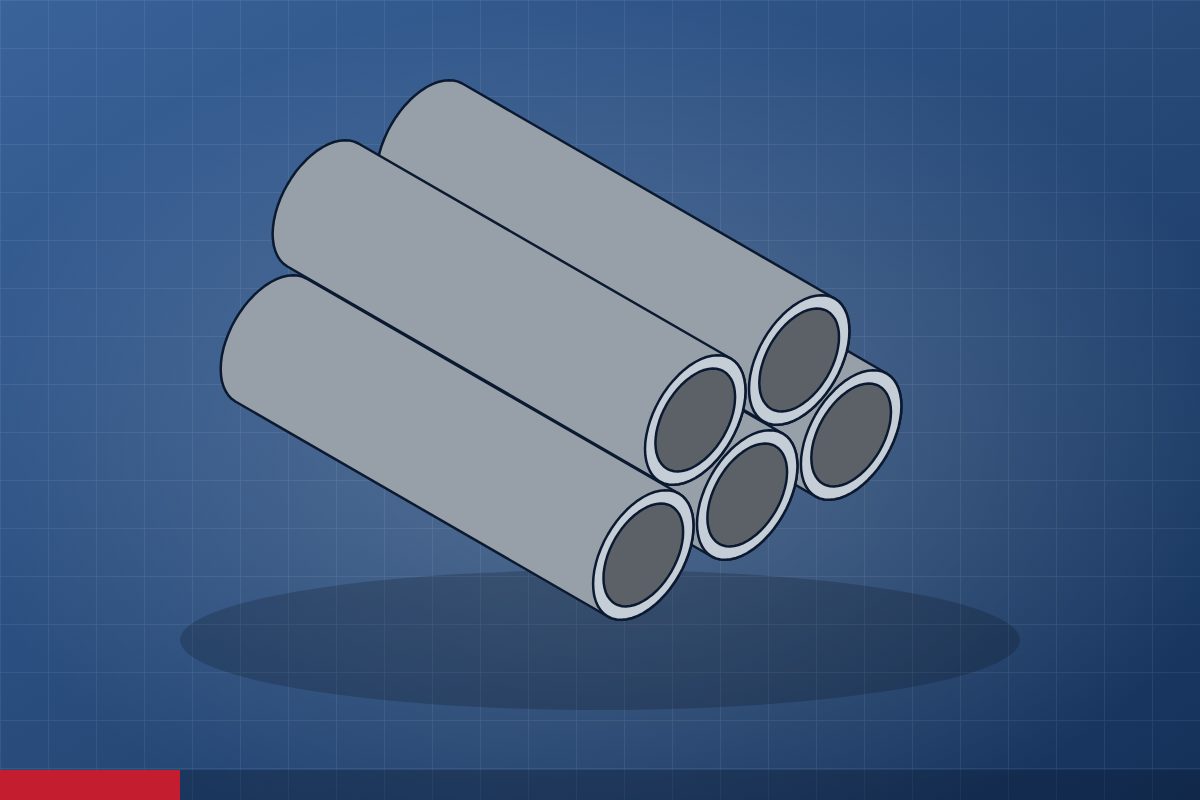Circular steel pipe and tube