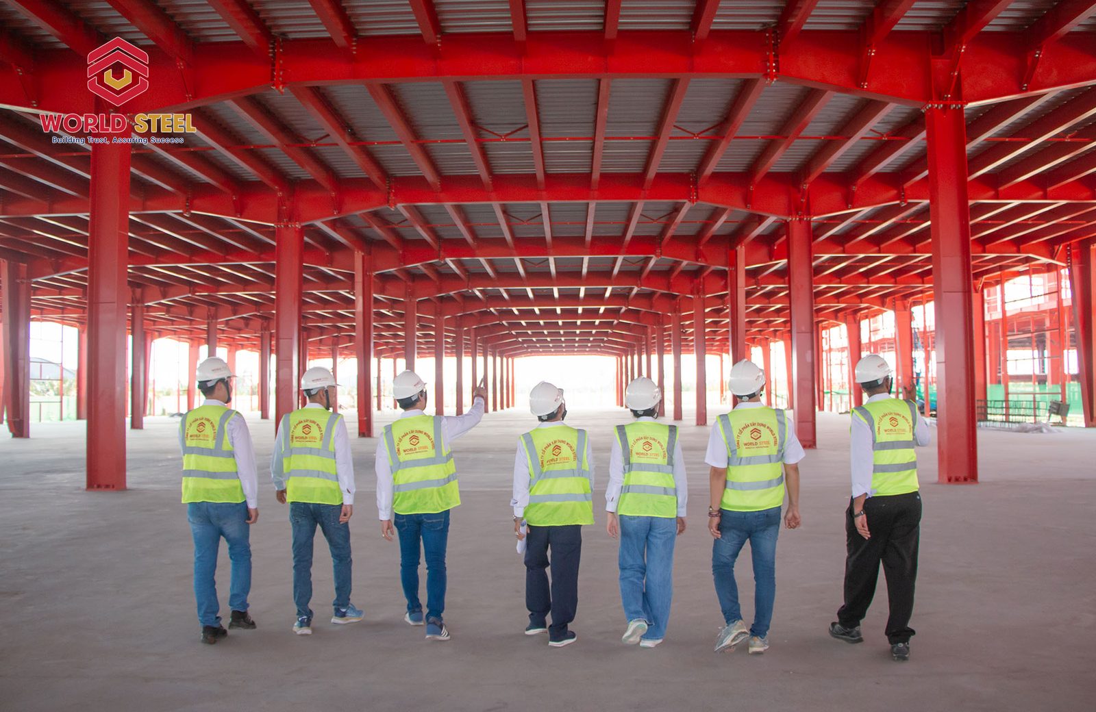 La direction de World Steel visite un projet de 40 000 m² en Thaïlande, photo 6