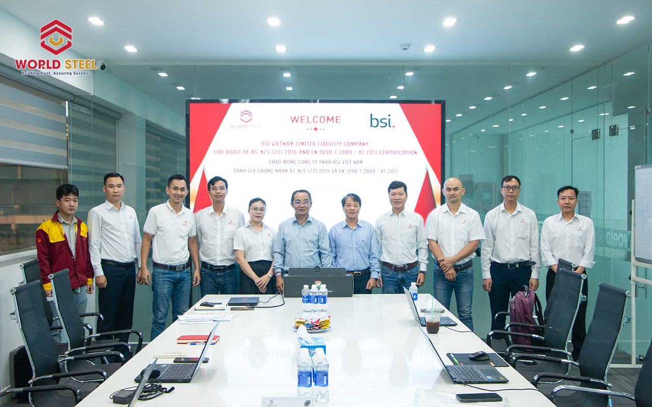 World Steel Group, entreprise vietnamienne titulaire de trois grandes certifications internationales, photo 3